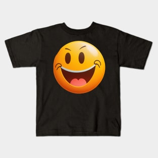 smiley face Kids T-Shirt